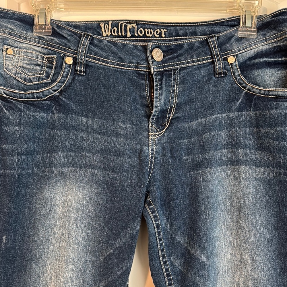 Wallflower Blue High Rise Jeans - Picture 1 of 5